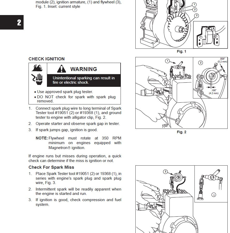 Briggs & Stratton Single Cylinder L-Head Engine Manual PDF - After 1981
