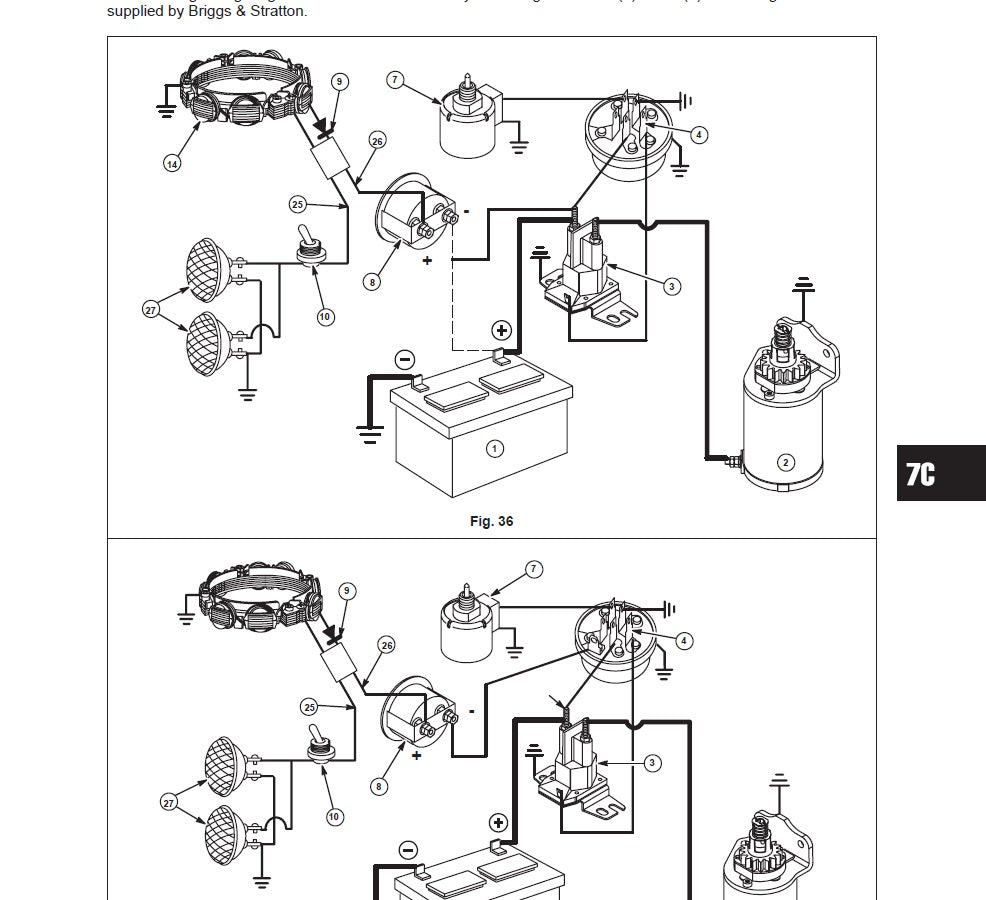 Briggs & Stratton Single Cylinder L-Head Engine Manual PDF - After 1981