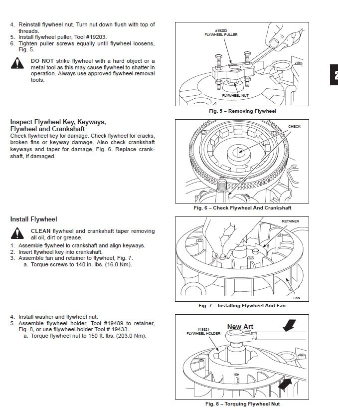Briggs & Stratton Intek V-Twin OHV Engine Manual PDF - Service Repair