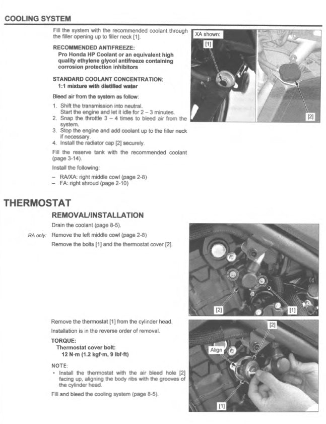 Honda CBR 500R - RA Workshop Manual PDF 2024-2025 - Motorcycle Service Repair