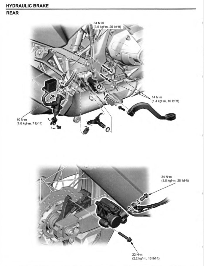 Honda Africa Twin CRF 1100 Workshop Manual PDF 2020-2023 - Motorcycle Service