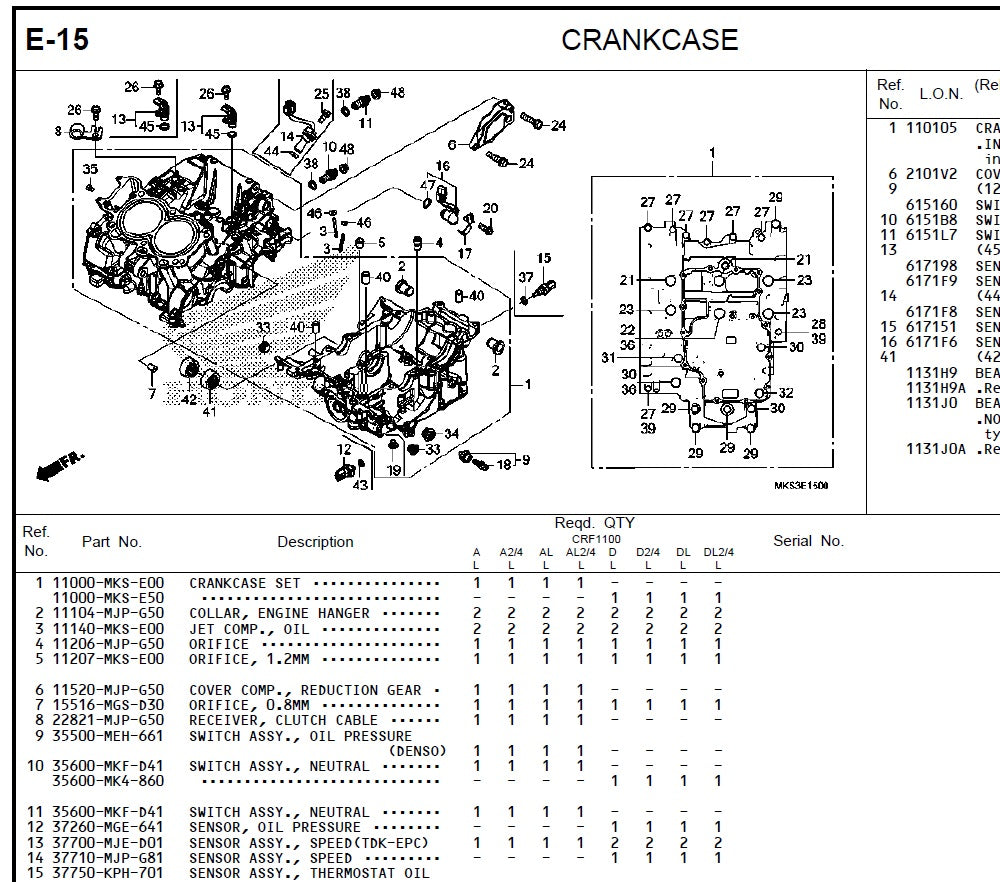 Honda Africa Twin CRF 1100 Workshop Manual PDF 2020-2023 - Motorcycle Service