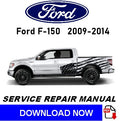 Ford F-150 Workshop Manual PDF 2009-2014   Pickup Truck Service Repair
