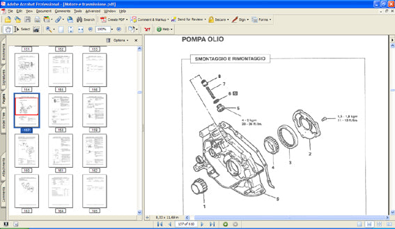 Hyundai Galloper Workshop Manual PDF 1998-2002 Italiano - 2.5D 2.6 3.0
