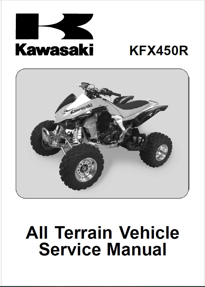 Kawasaki KFX 450R Workshop Manual PDF 2008-2014 - ATV Service Repair