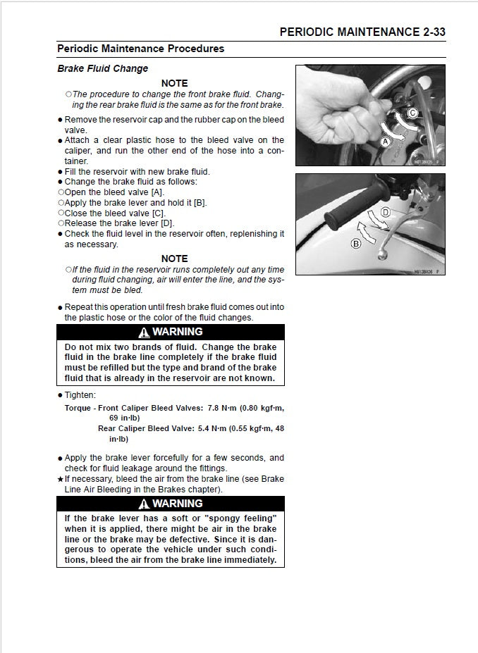 Kawasaki KFX 450R Workshop Manual PDF 2008-2014 - ATV Service Repair