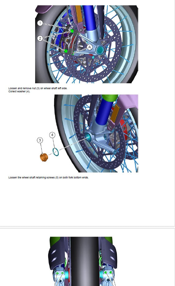 Ducati Multistrada V4 - V4S Workshop Manual PDF 2021-2024 - Motorcycle Service