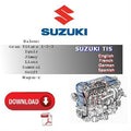 Suzuki Workshop Manual PDF 1991-2002 - Jimny Vitara Swift + 5 Models
